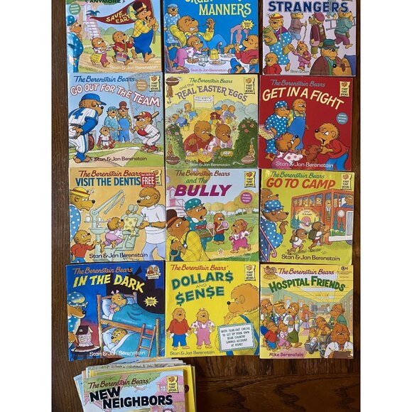 The Berenstain Bears Children Books - Stan & Jan Berenstain Huge Lot 24 First Ti - Picture 2 of 6